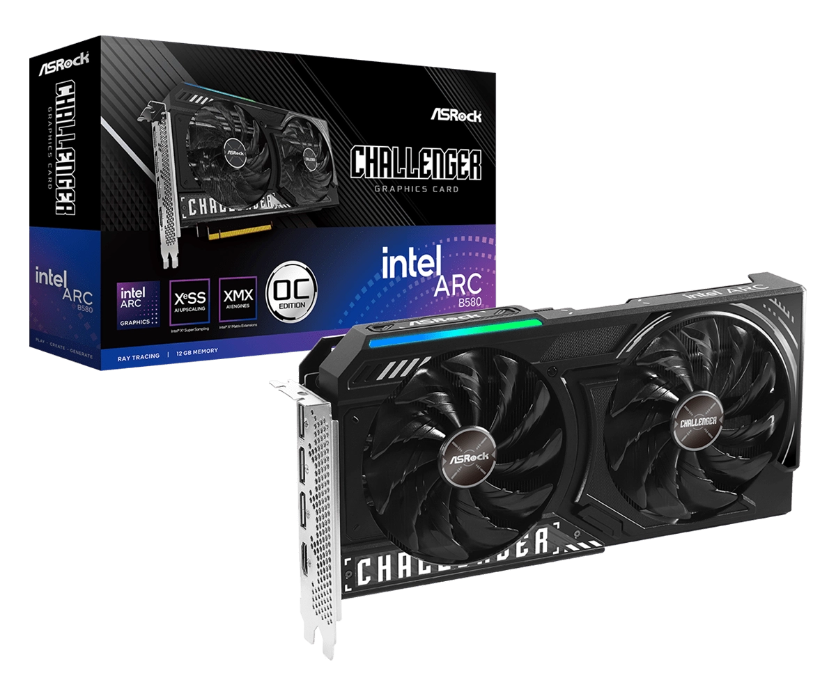 Asrock Intel Arc B580 Challenger 12GB