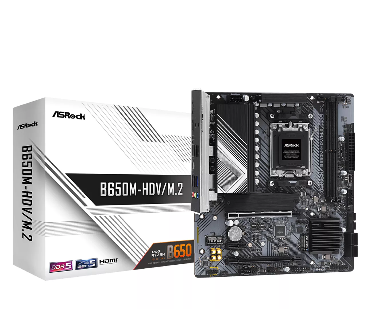 Asrock B650M-HDV/M.2 AMD B650 Socket