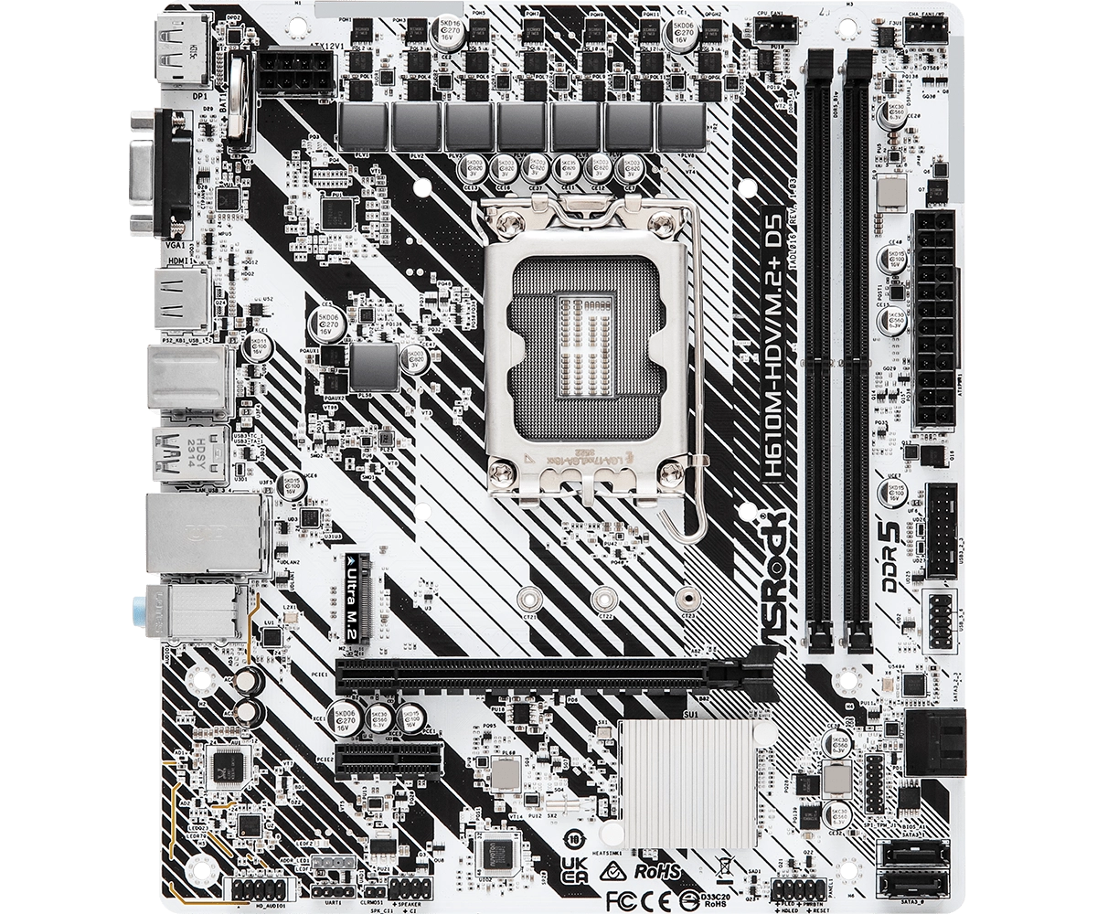 Asrock H610M-HDV/M.2+ D5 Intel H610