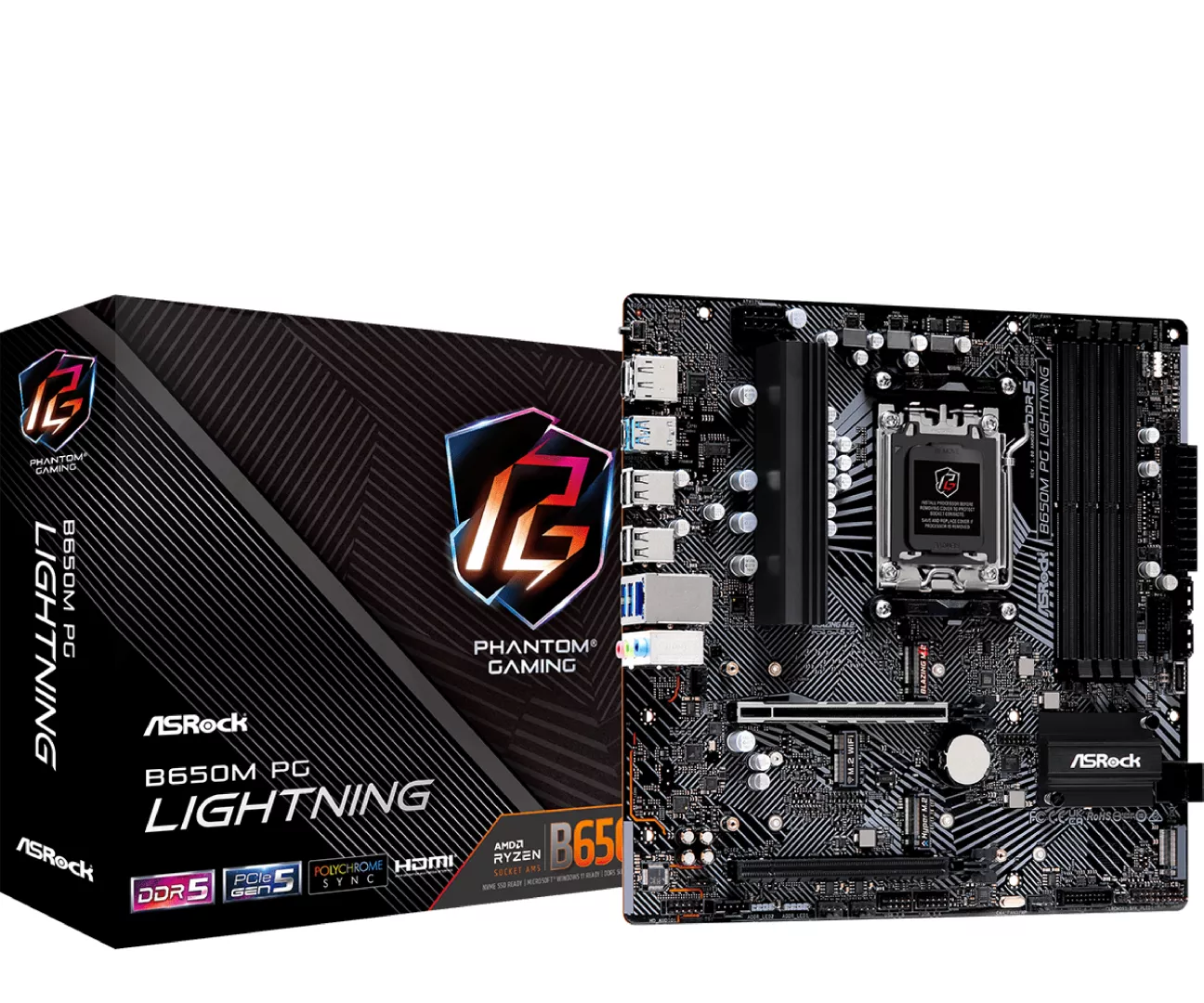 Asrock B650M PG Lightning AMD B650