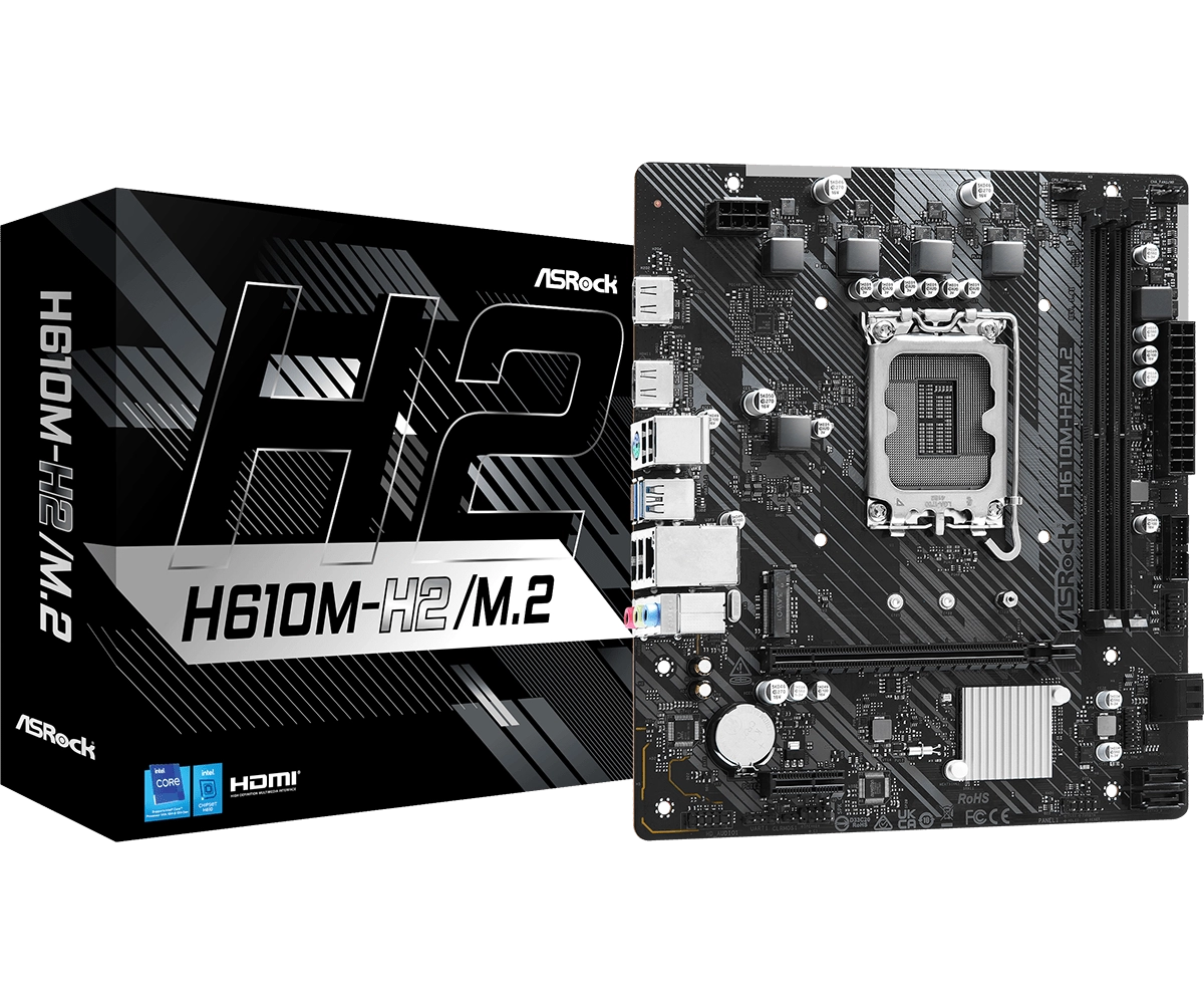 H610M-H2/M.2 DDR4 LGA1700 mATX