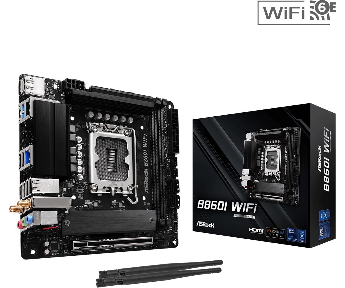 Asrock B860I WiFi Intel B860 LGA