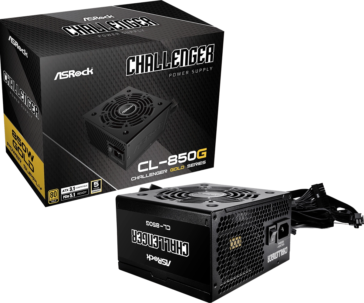 Asrock Challenger CL-850G power supply unit