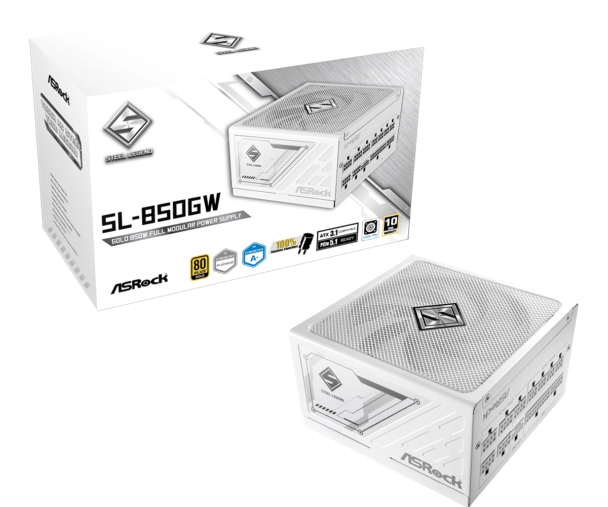 Asrock SL-850GW Steel Legend power supply