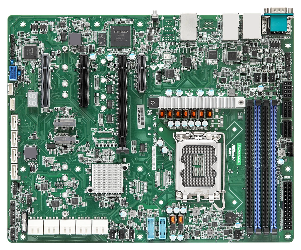 Asrock EC266D4-4L motherboard Intel C266 LGA