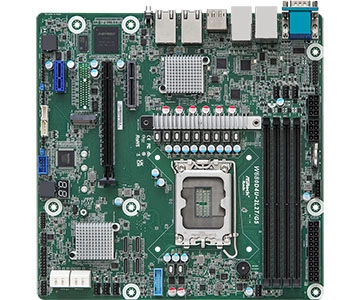 Asrock W680D4U-2L2T/G5 mātes plate Intel W680 LGA 1700 mikro ATX