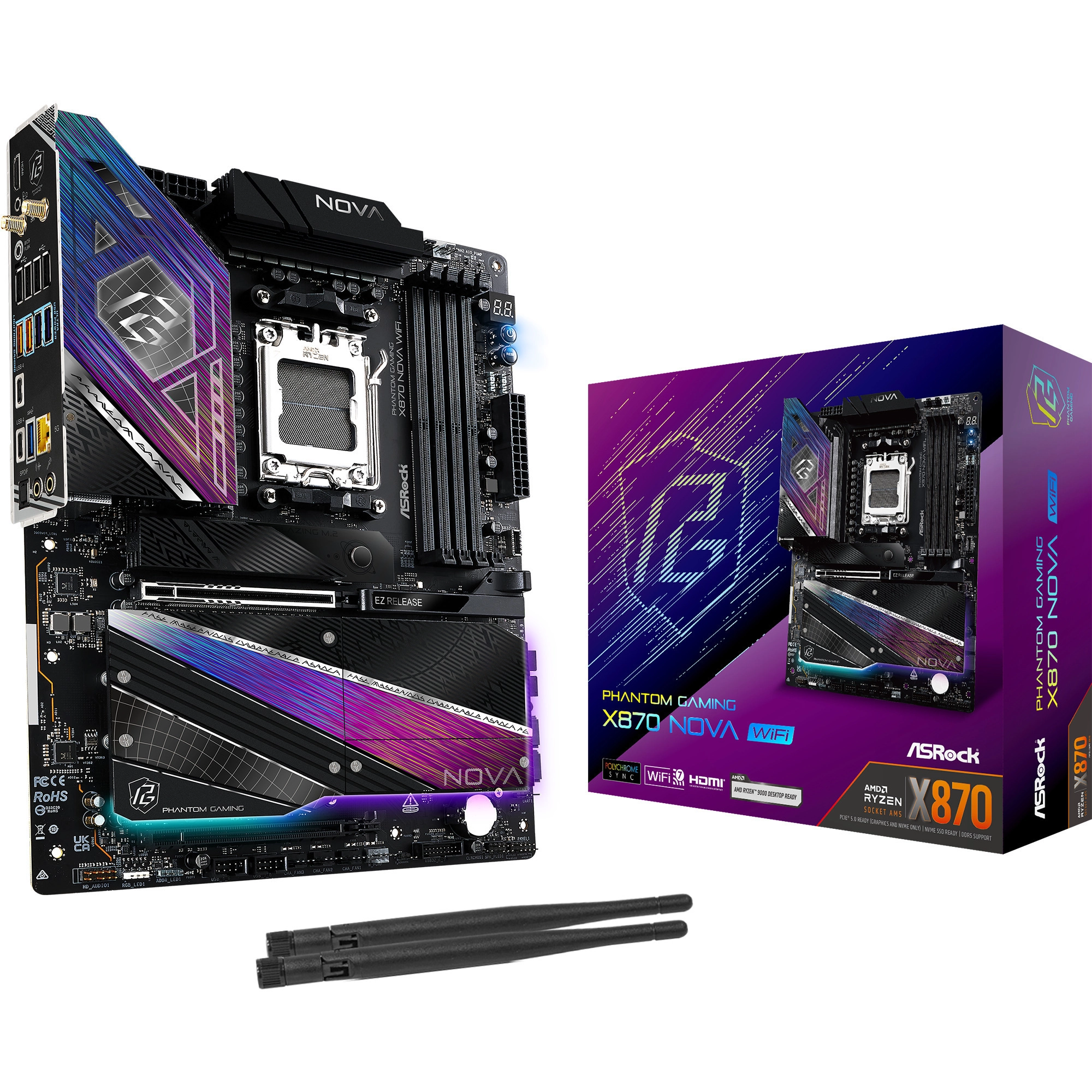 ASRock X870 Nova WiFi AM5 ATX
