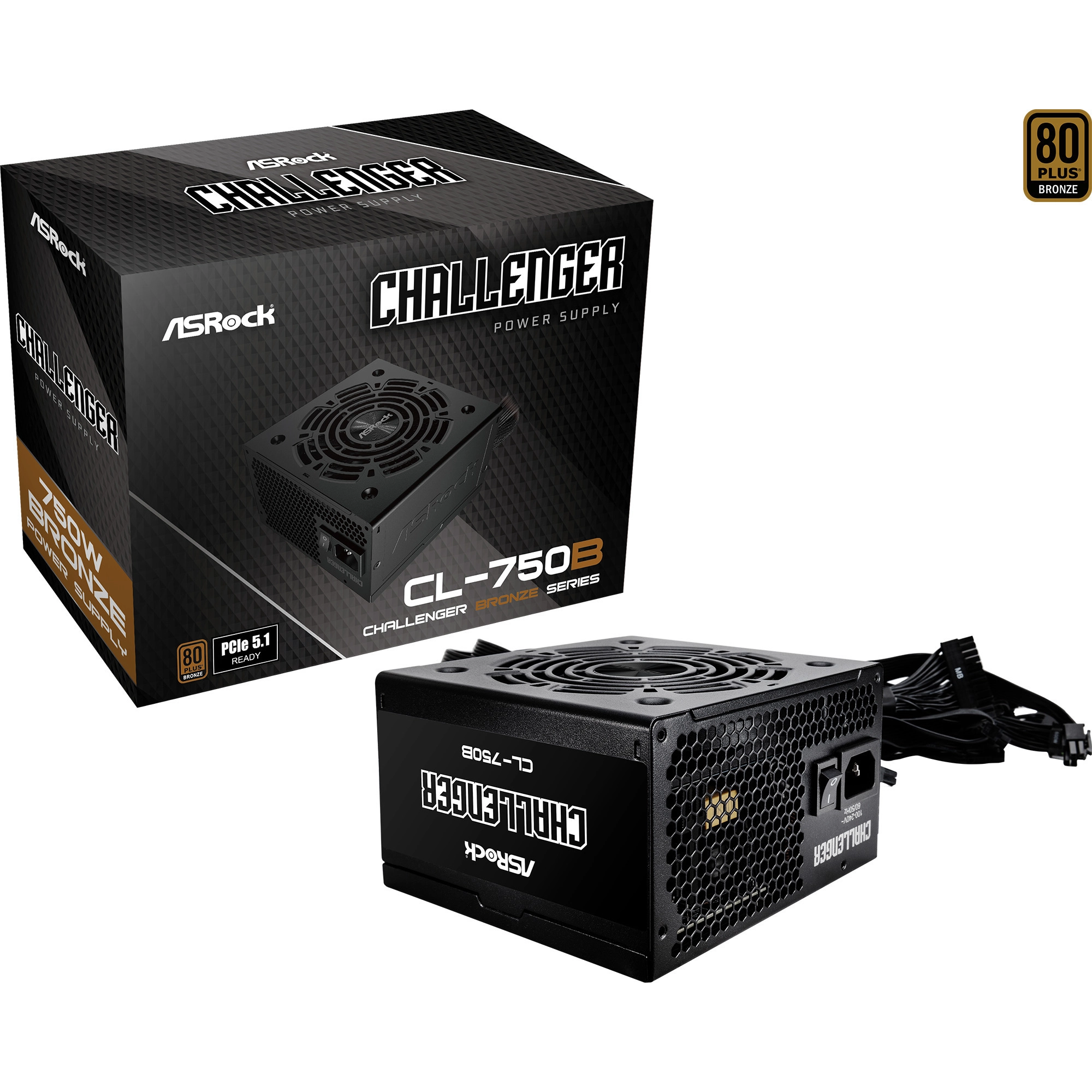 ASRock Challenger CL-750B 750W PC power