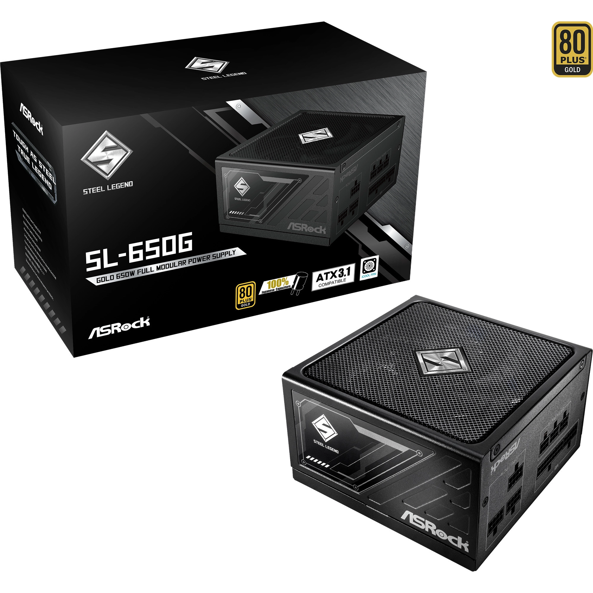 ASRock Steel Legend SL-650G PC power