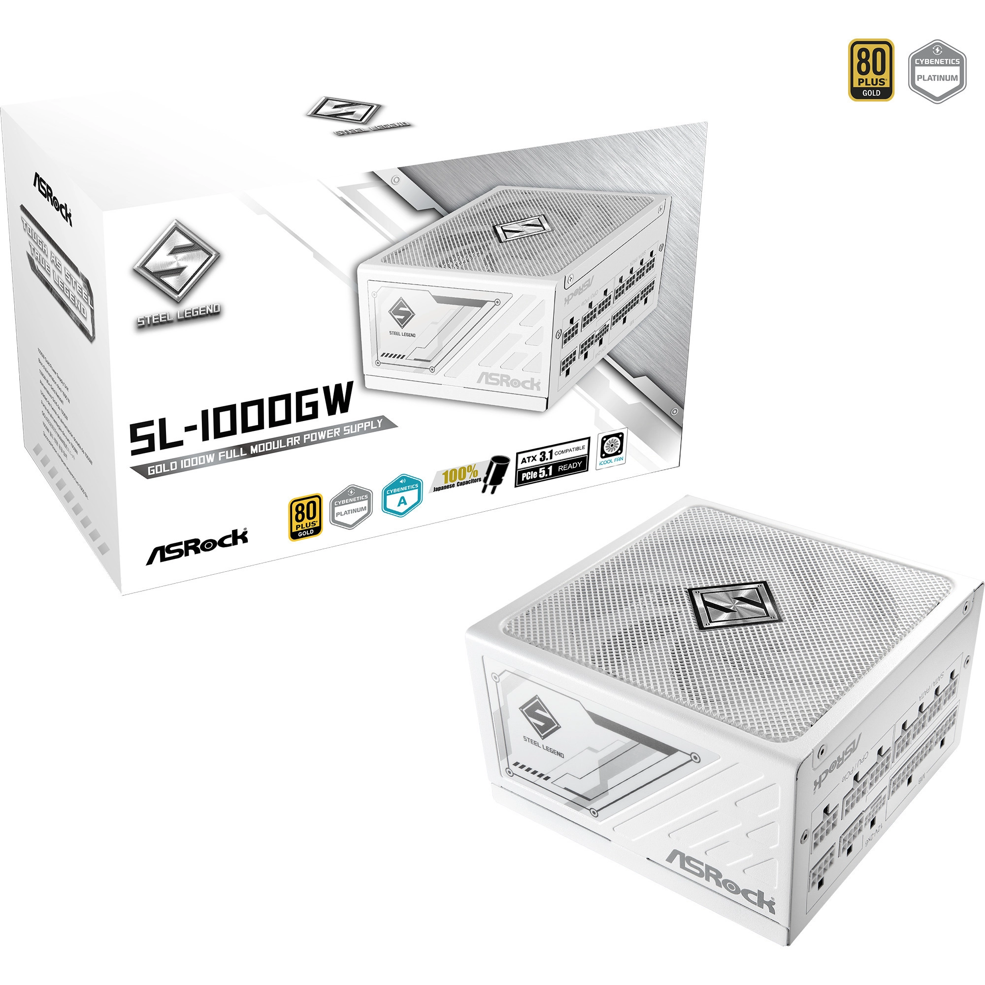ASRock Steel Legend SL-1000GW PC power