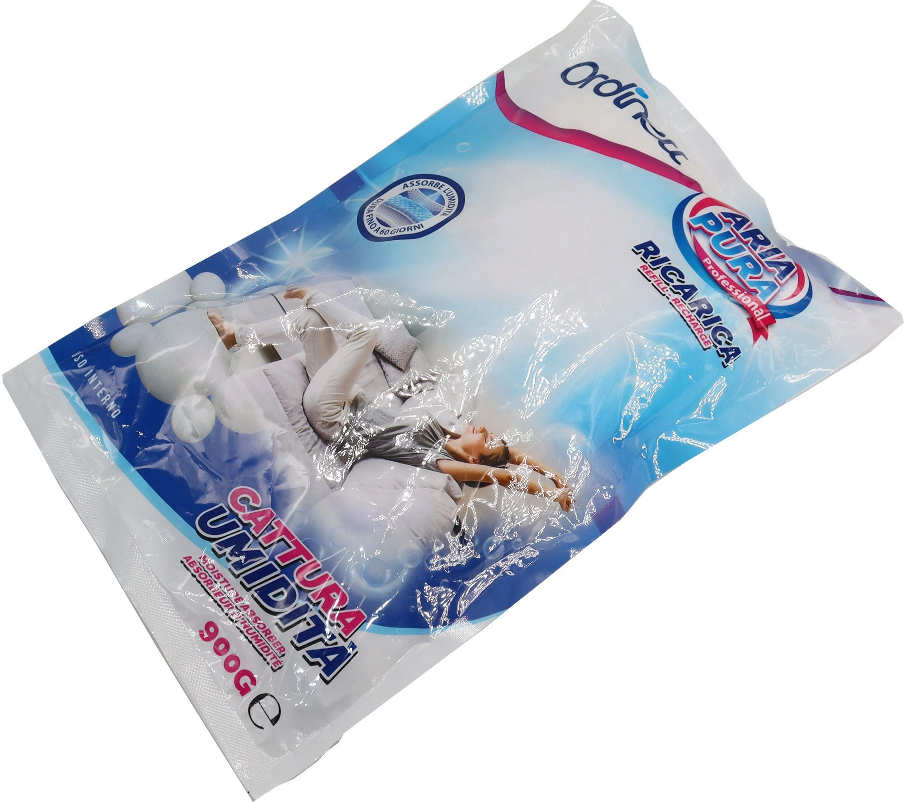 Addition of a moisture absorber 900g