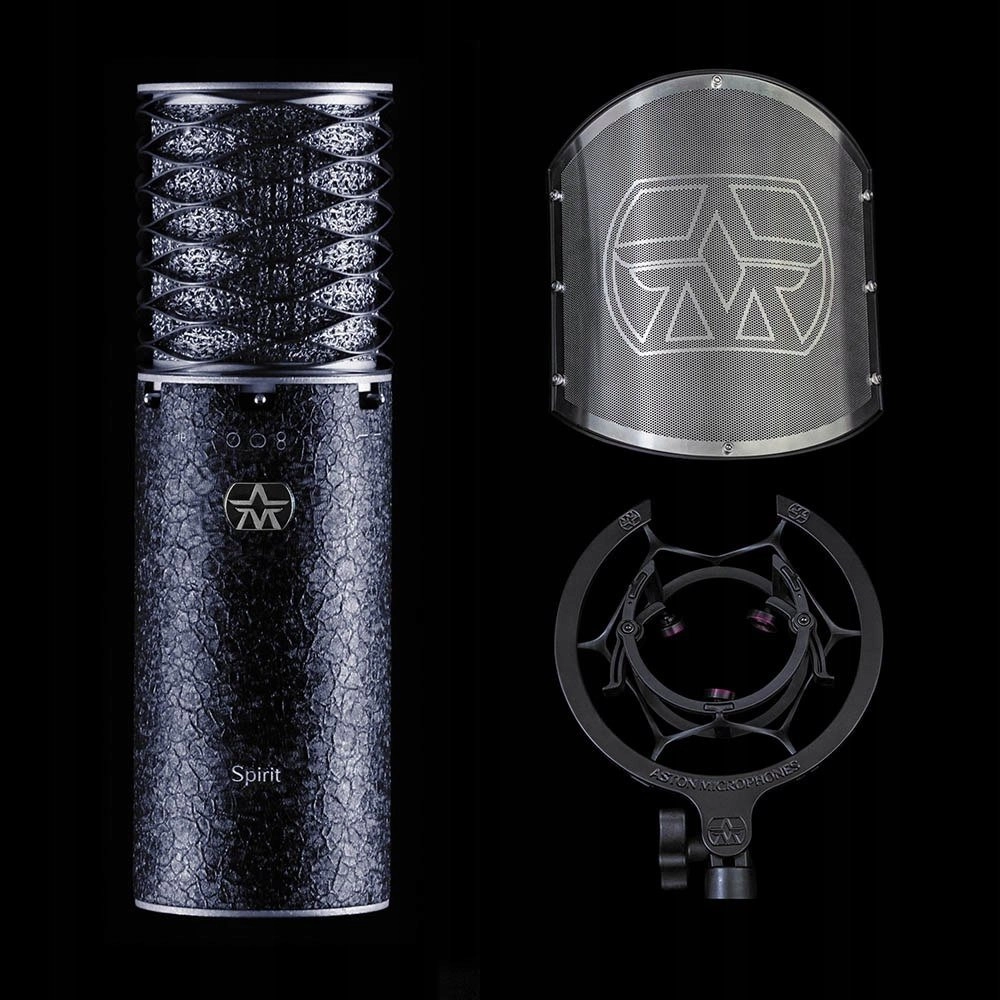 Aston Microphones Spirit Black Bundle Condenser