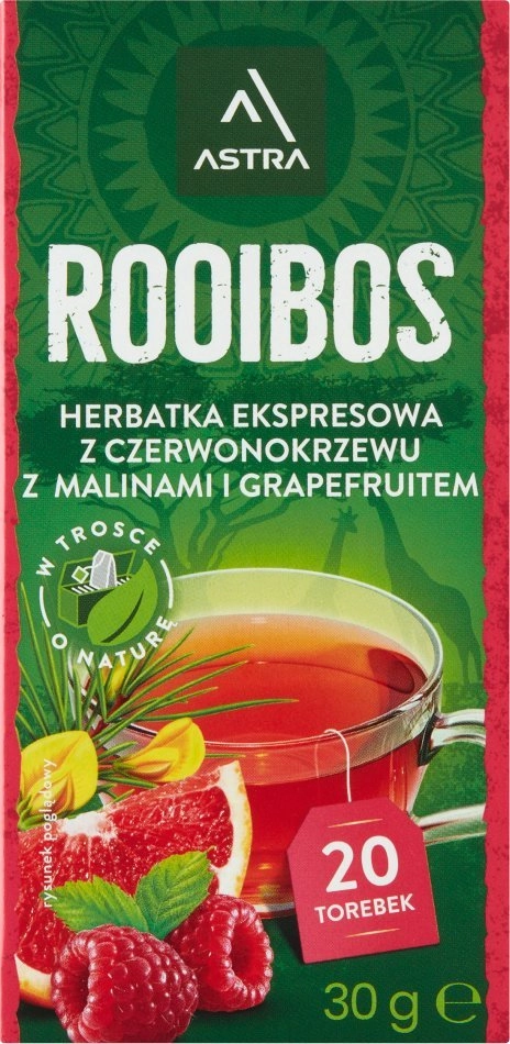 Astra ASTRA Rooibos Raspberry Grapefruit tea
