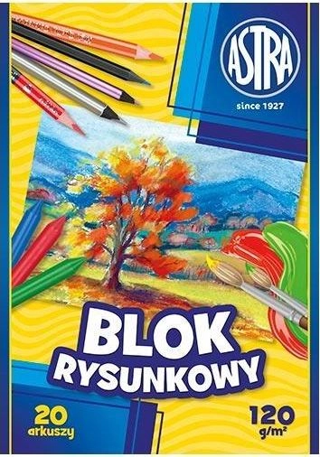Astra Drawing pad A4 20k white
