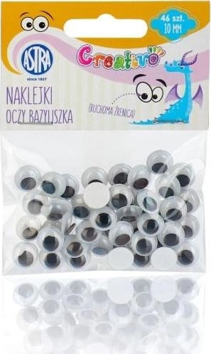 Astra Oczy samoprzylepne 10 mm Oczy