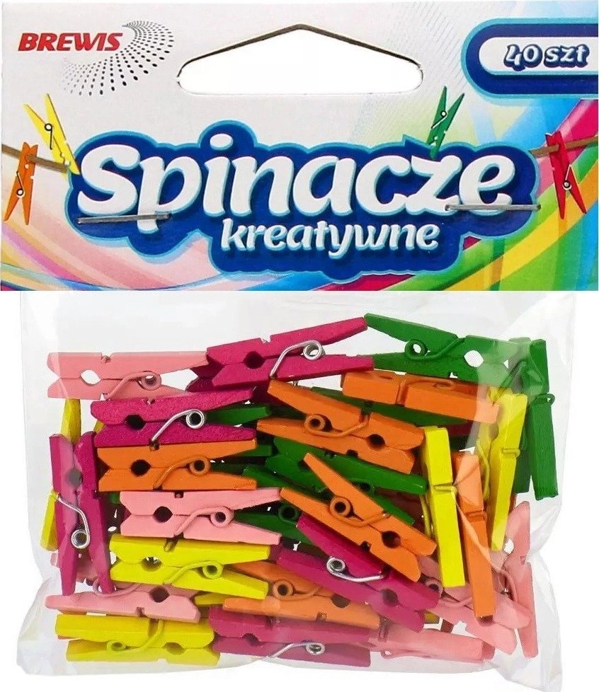 Astra Mini klamerki spinacze kolorowe 2