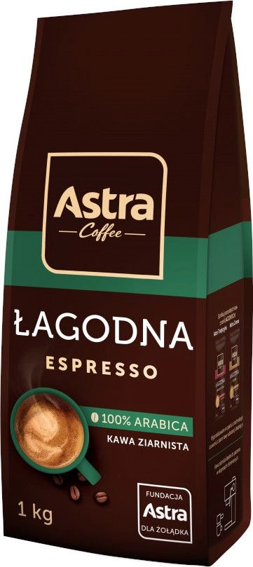 Kawa ziarnista Astra Łagodna Espresso 1