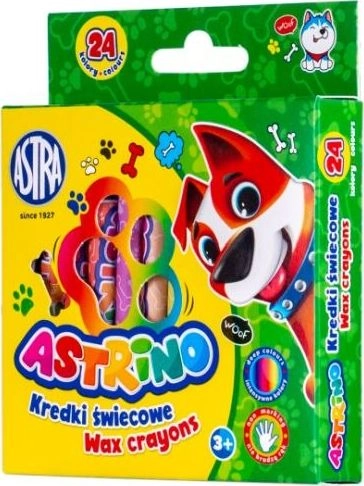 Astrino ASTRA 24 Color Candle Crayons