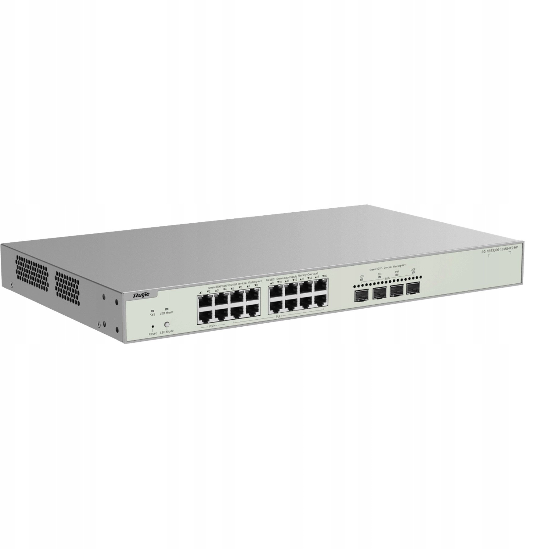 SWITCH POE RG-NBS3300-16MG4XS-HP 16-PORTOWY + 4X