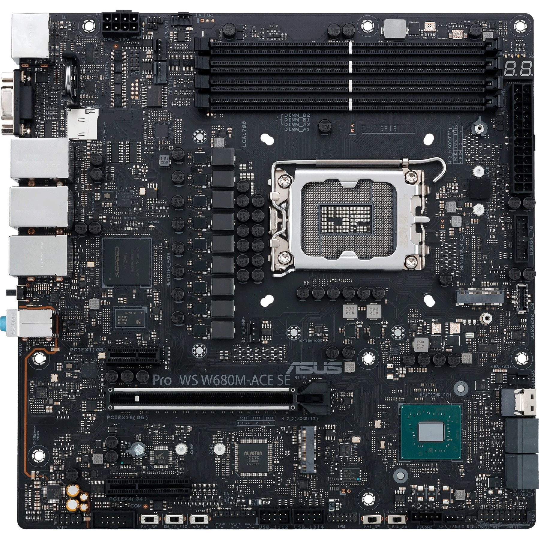 ASUS Pro WS W680M-Ace SE Mainboard