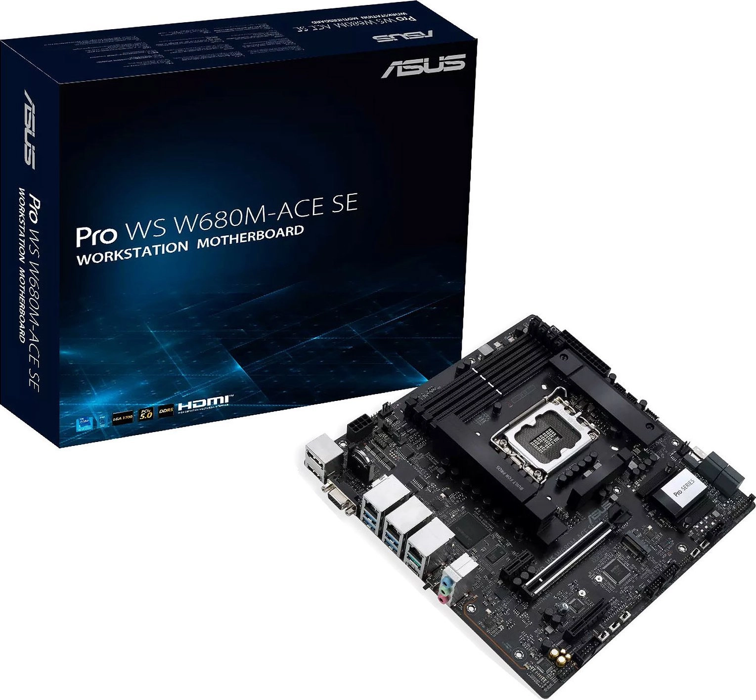 ASUS Pro WS W680M-Ace SE Mainboard