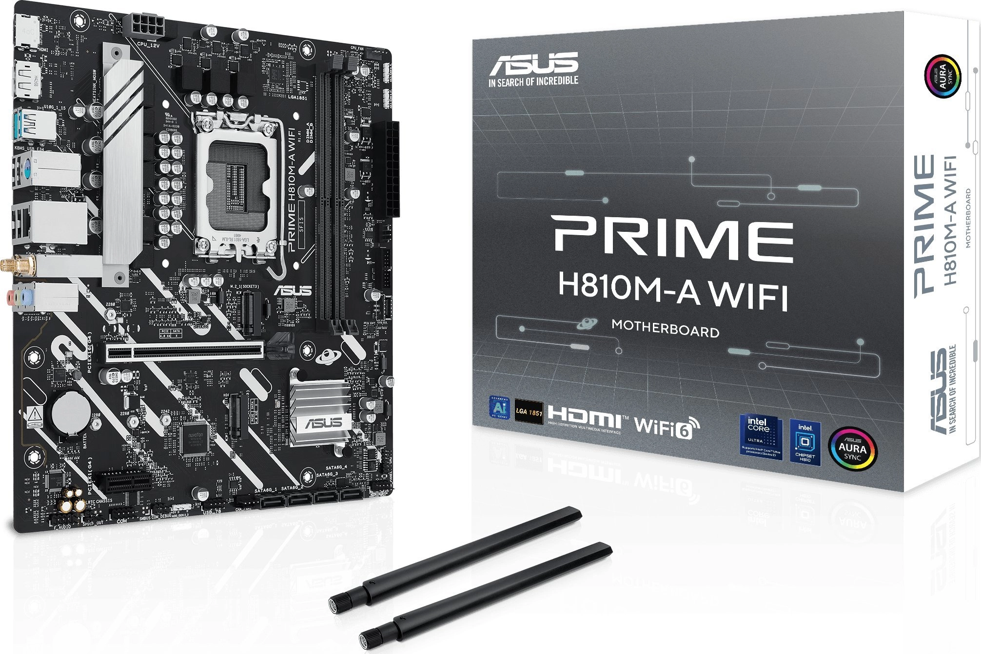 Motherboard ASUS PRIME H810M-A WIFI LGA1851