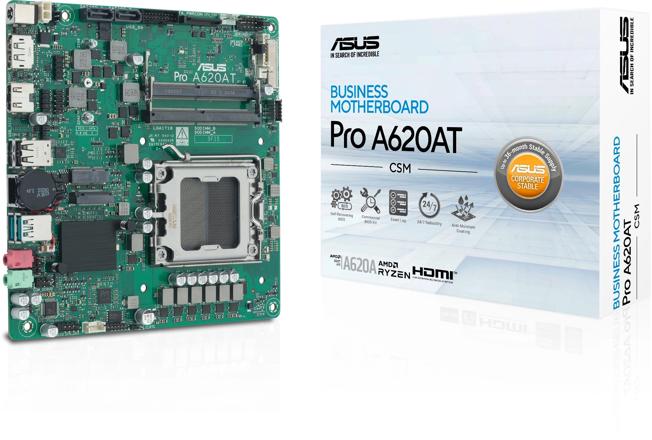 ASUS 90MB1L5M-M0EAYC motherboard Socket AM5 mini
