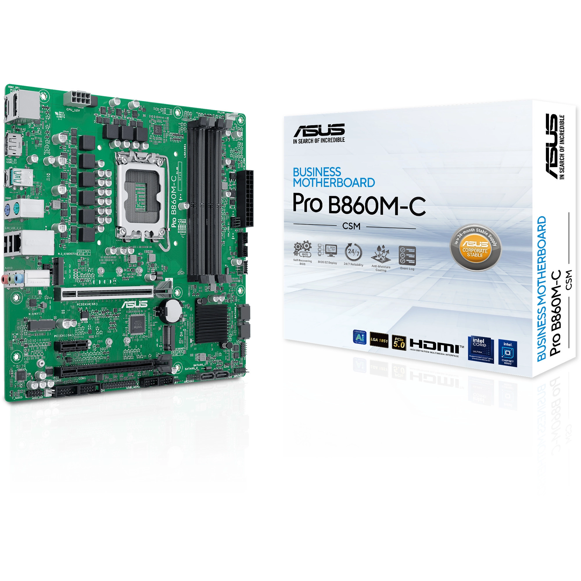 ASUS PRO B860M-C-CSM Intel B860 LGA