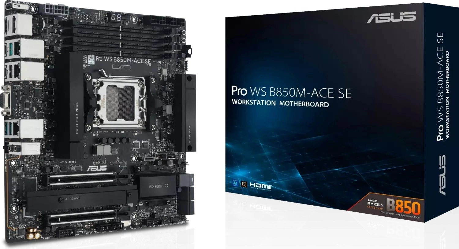 ASUS Pro WS B850M-ACE SE Mainboard