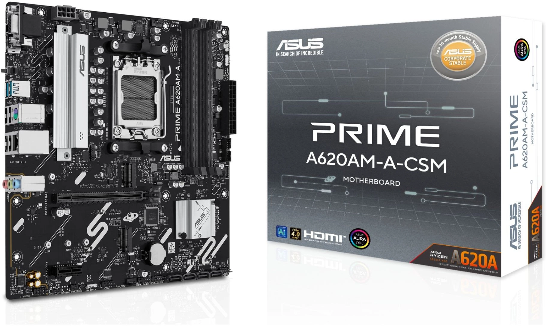 ASUS Prime A620AM-A-CSM Mainboard 90MB1MY0-M0EAYC 4711636234405