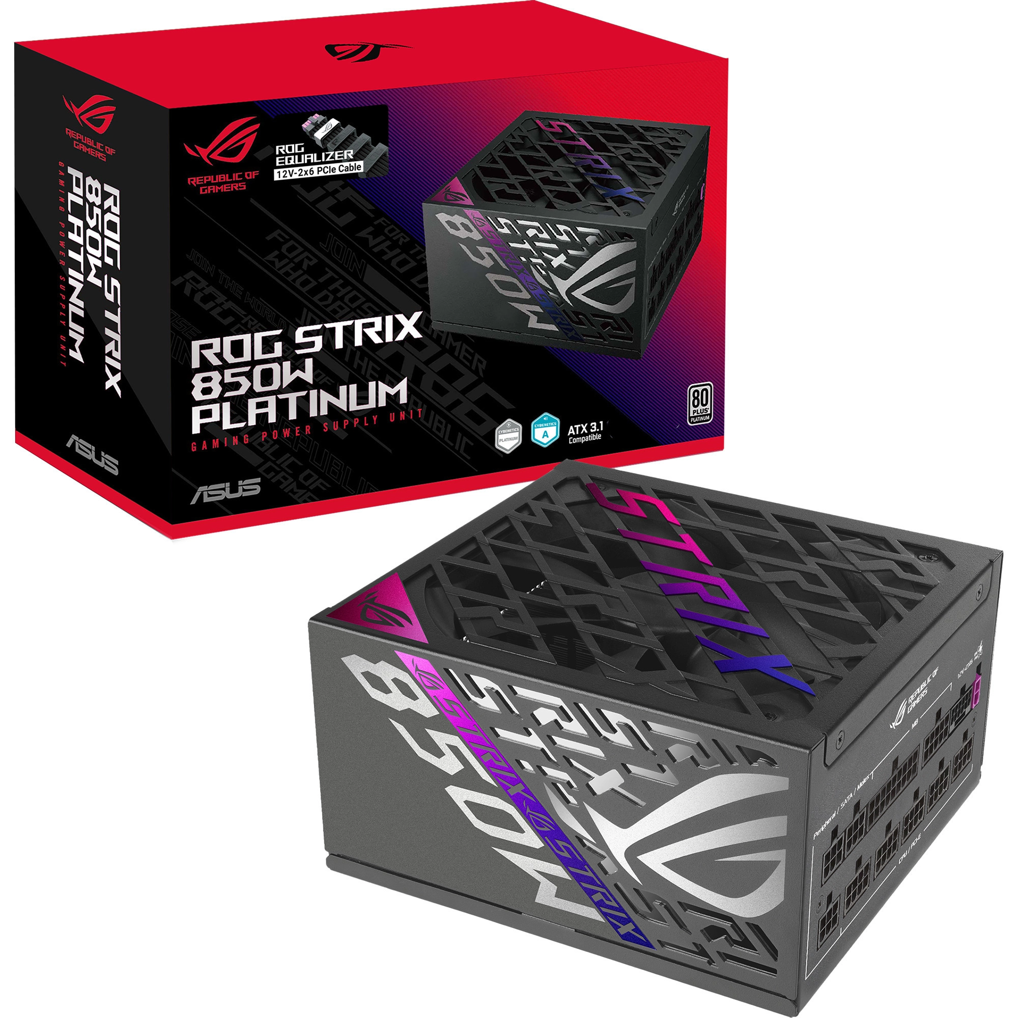 ASUS ROG -STRIX-850P-GAMING-E power supply unit