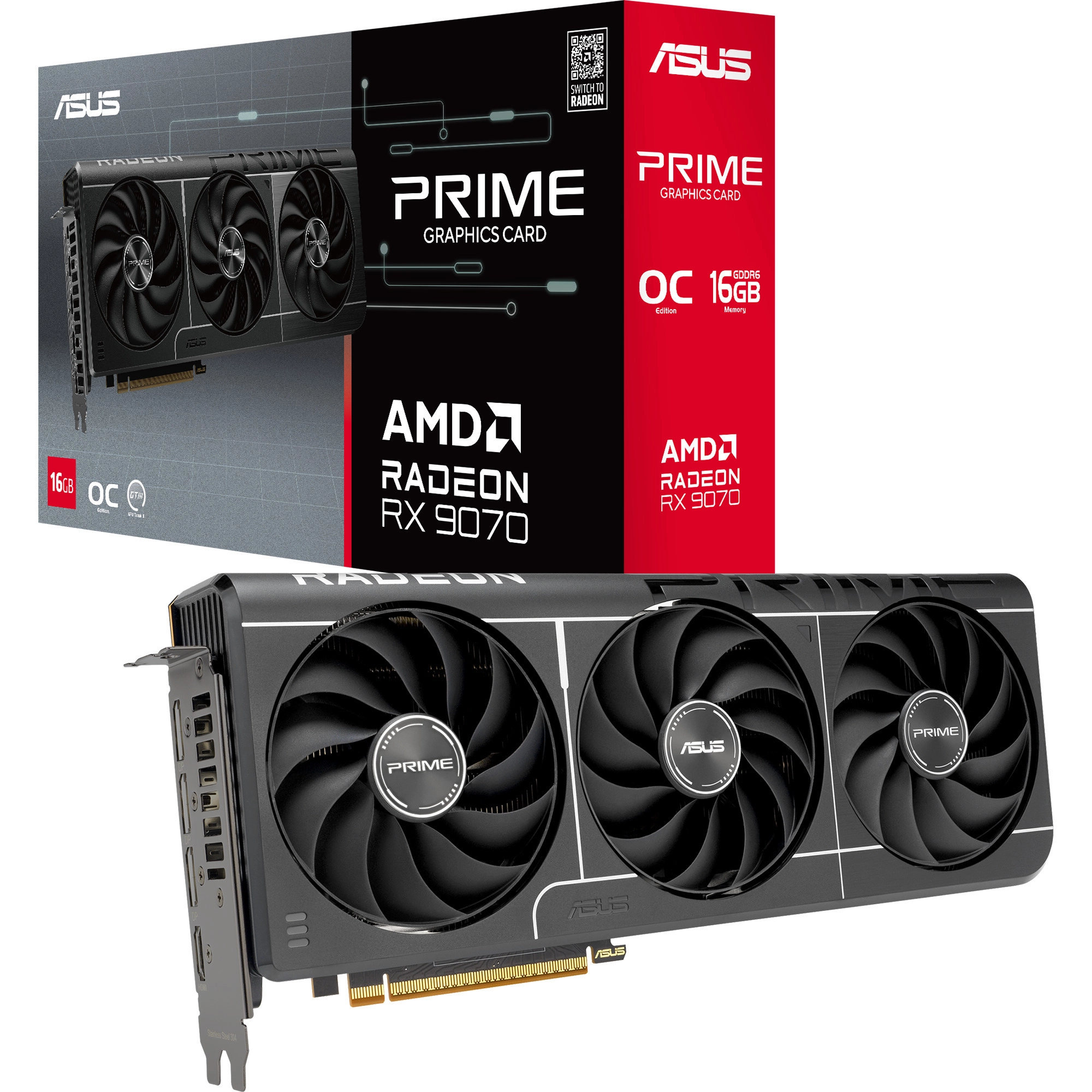 ASUS Radeon RX 9070 OC PRIME