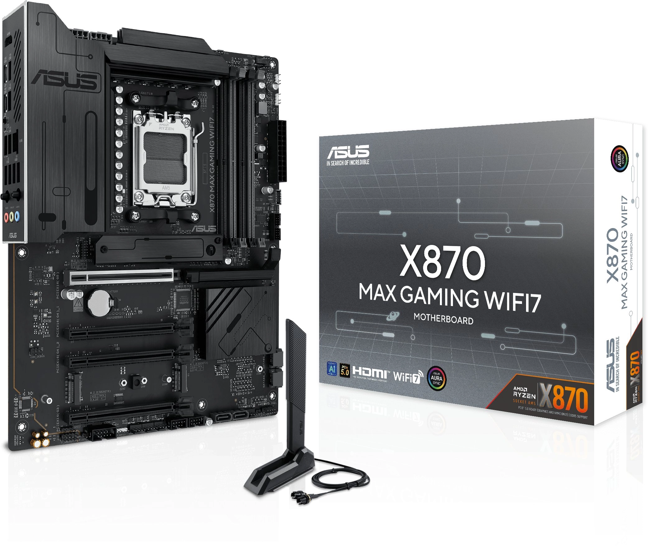 Asus X870 MAX GAMING WIFI7 motherboard