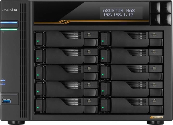 Asustor AS6810T NAS; Tower; 10x (3