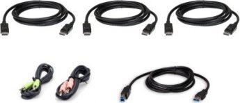 ATEN 1.8M USB DisplayPort Triple