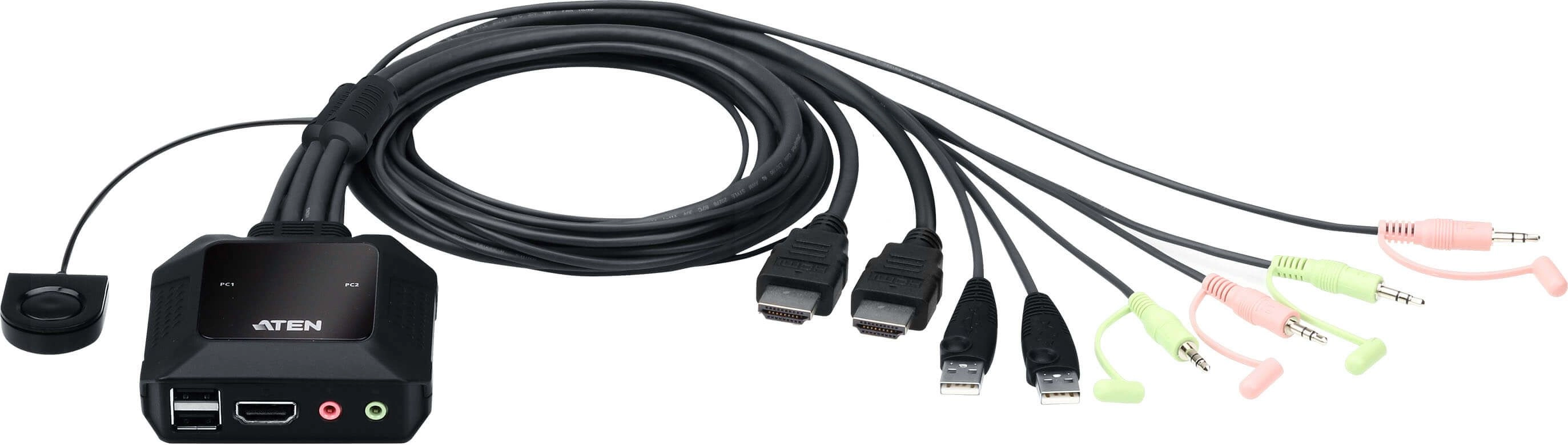 ATEN 2-Port USB 4K HDMI Cable