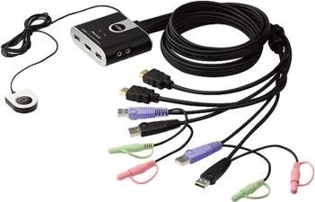 ATEN 2-Port USB HDMI KVM Switch