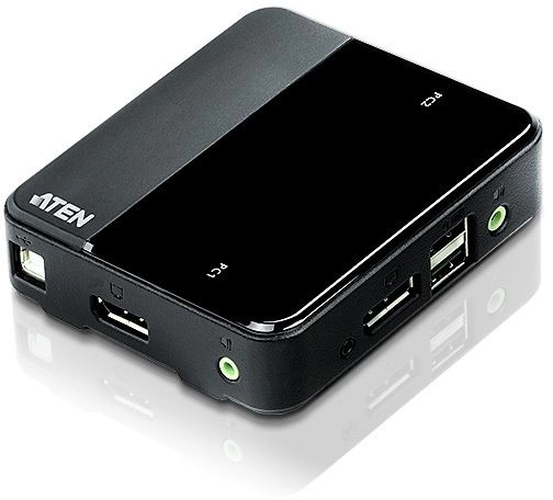 ATEN 2-Port USB 4K DisplayPort 1