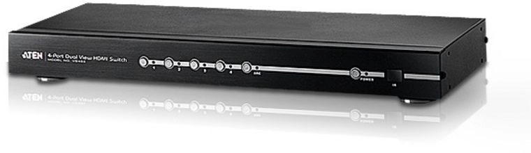 ATEN 4-Port Dual View HDMI Switch