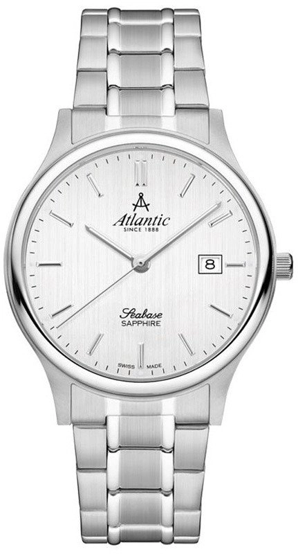 Atlantic pulkstenis Atlantic Seabase 60348.41.21 vīriešu ūdensizturīgs pulkstenis.