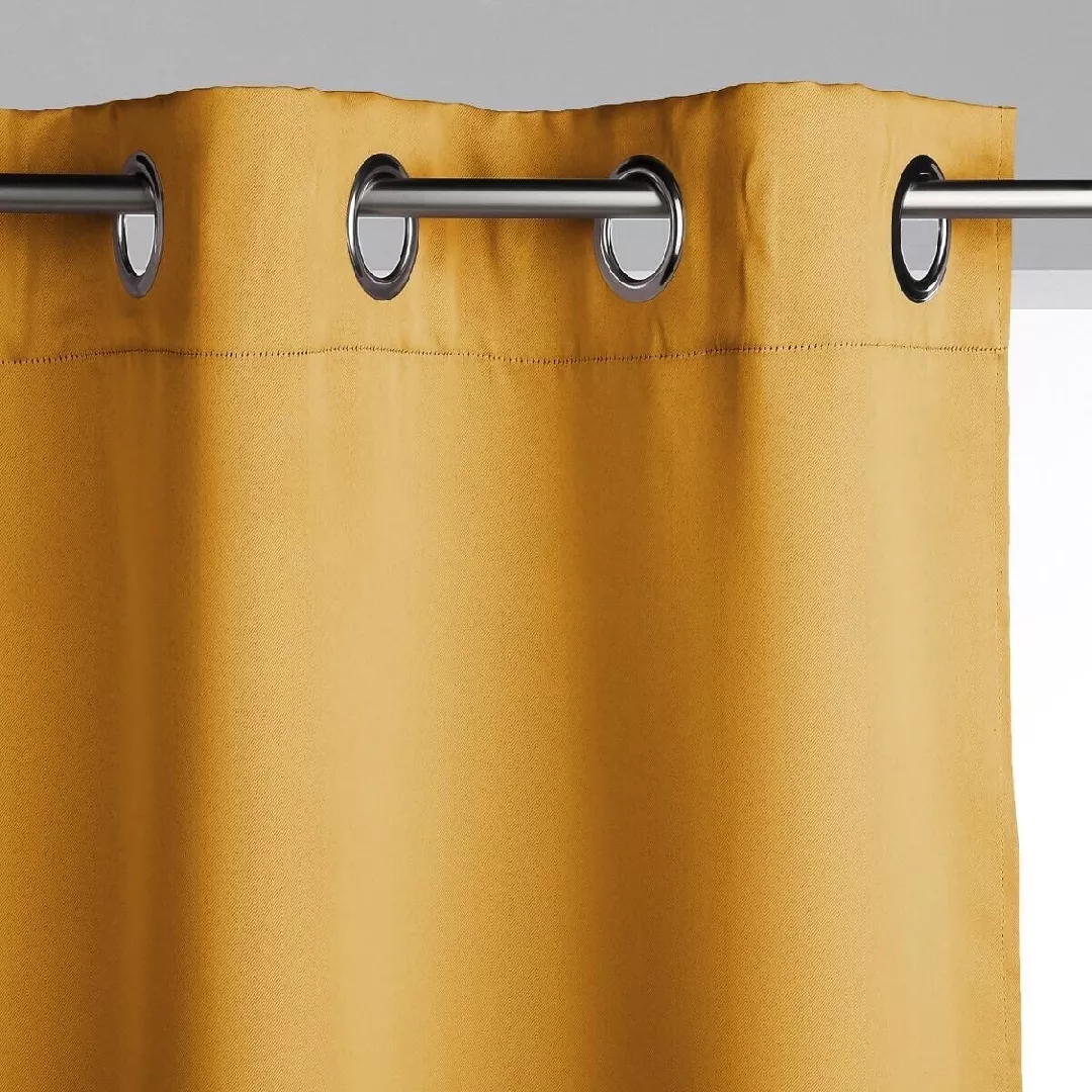 Atmosphera 103859R shower curtain Polyester Yellow