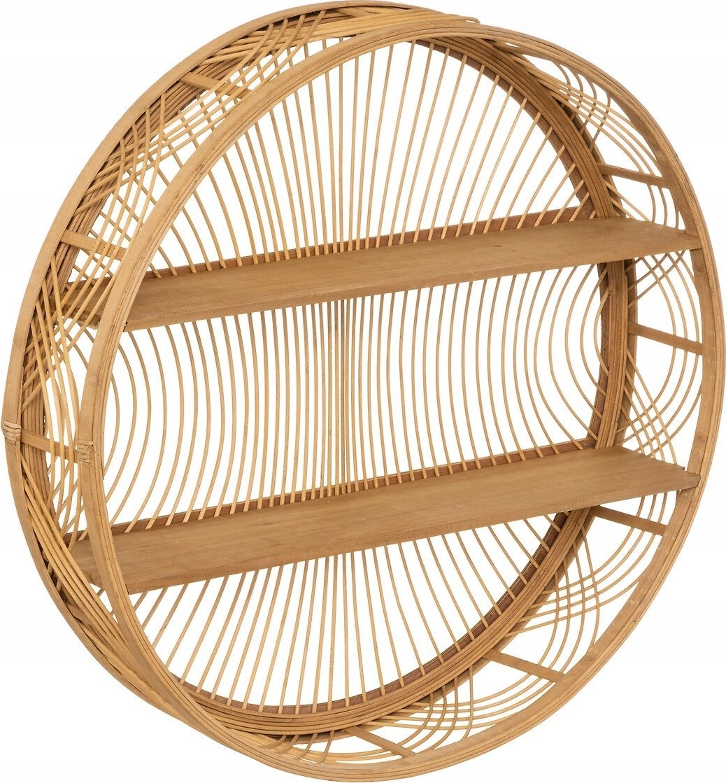 Atmosphera Ina round wall shelf in