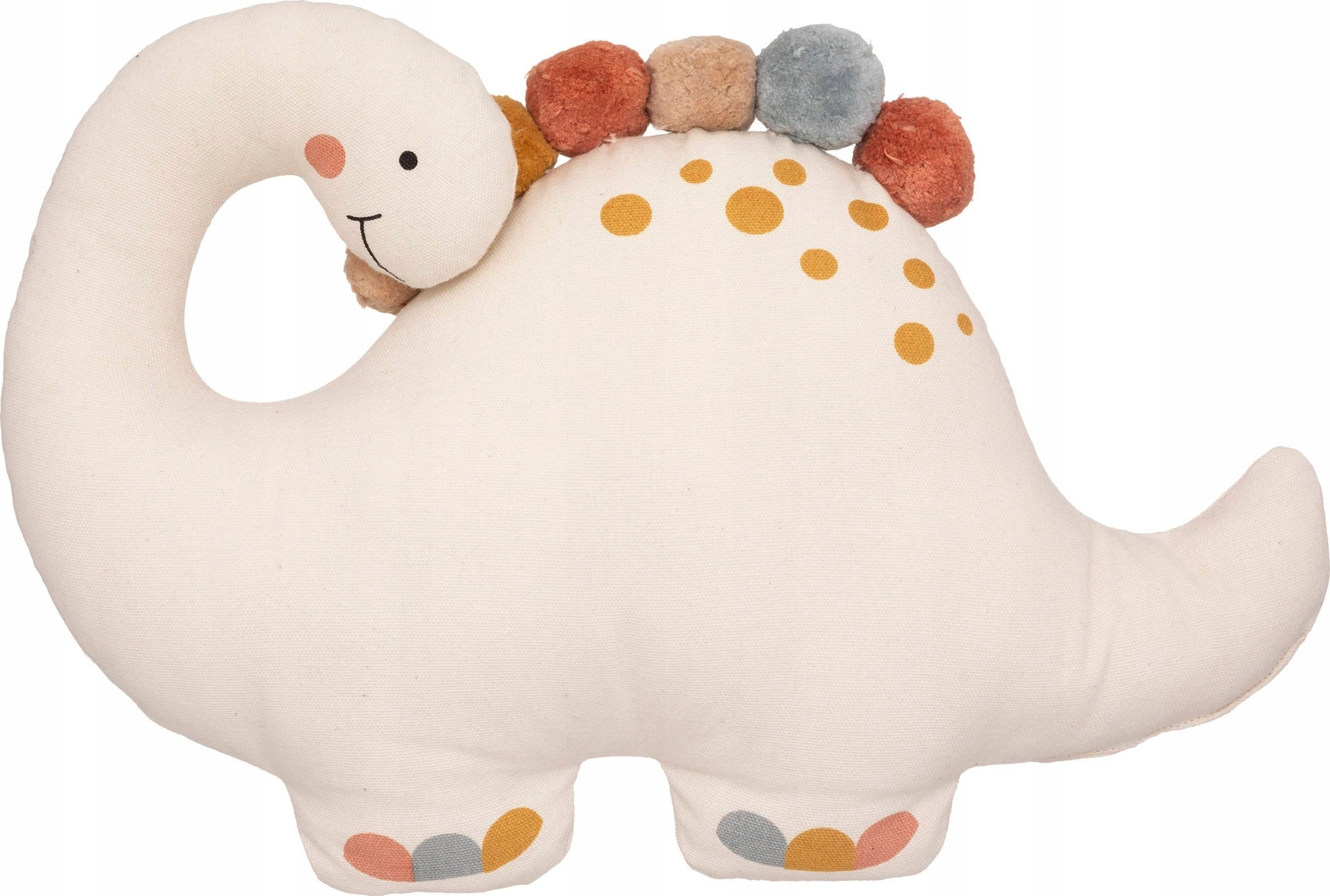 Atmosphera Decorative pillow with DINO pompoms