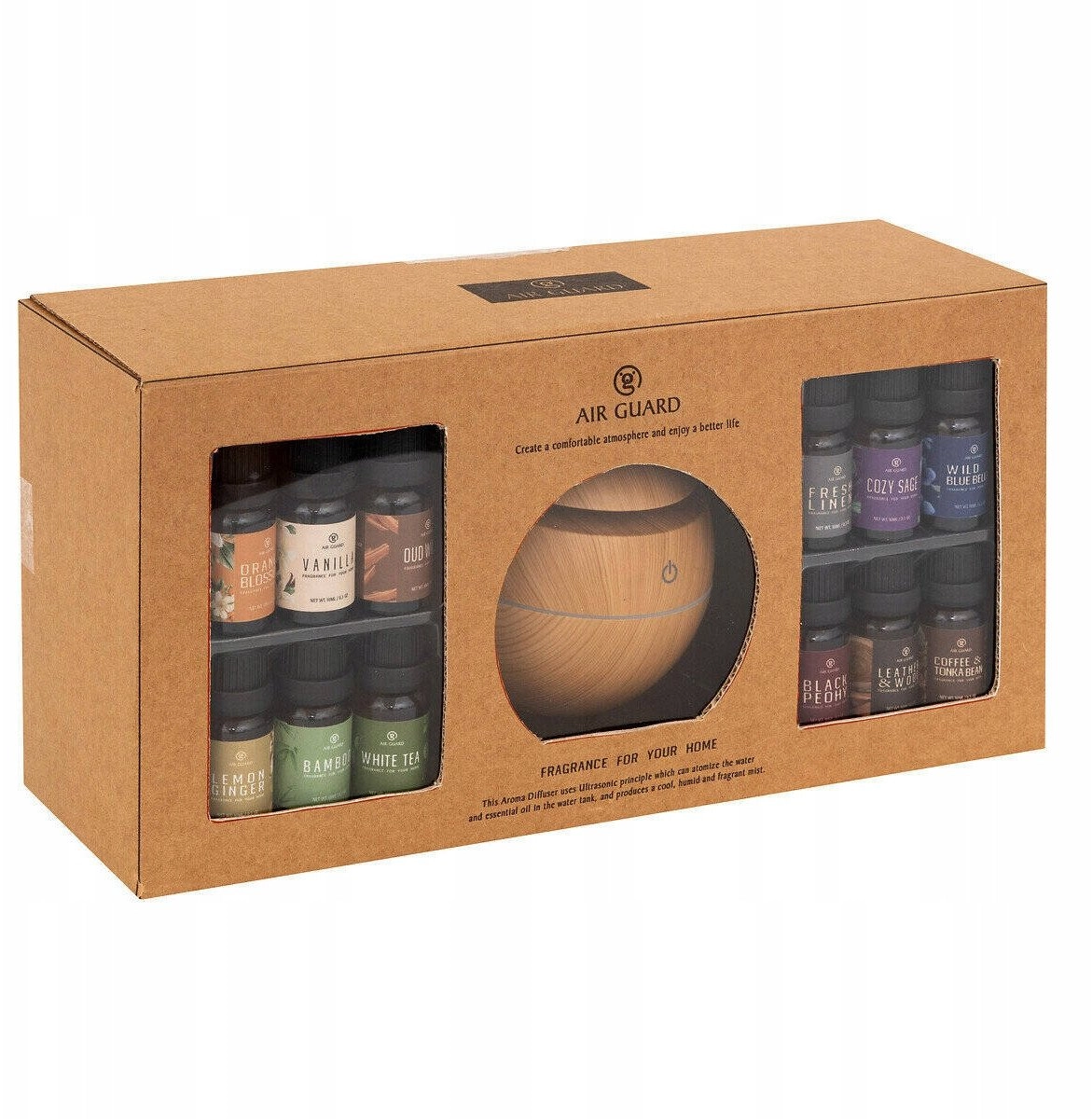 GIRO Essential Oil Diffuser + 12