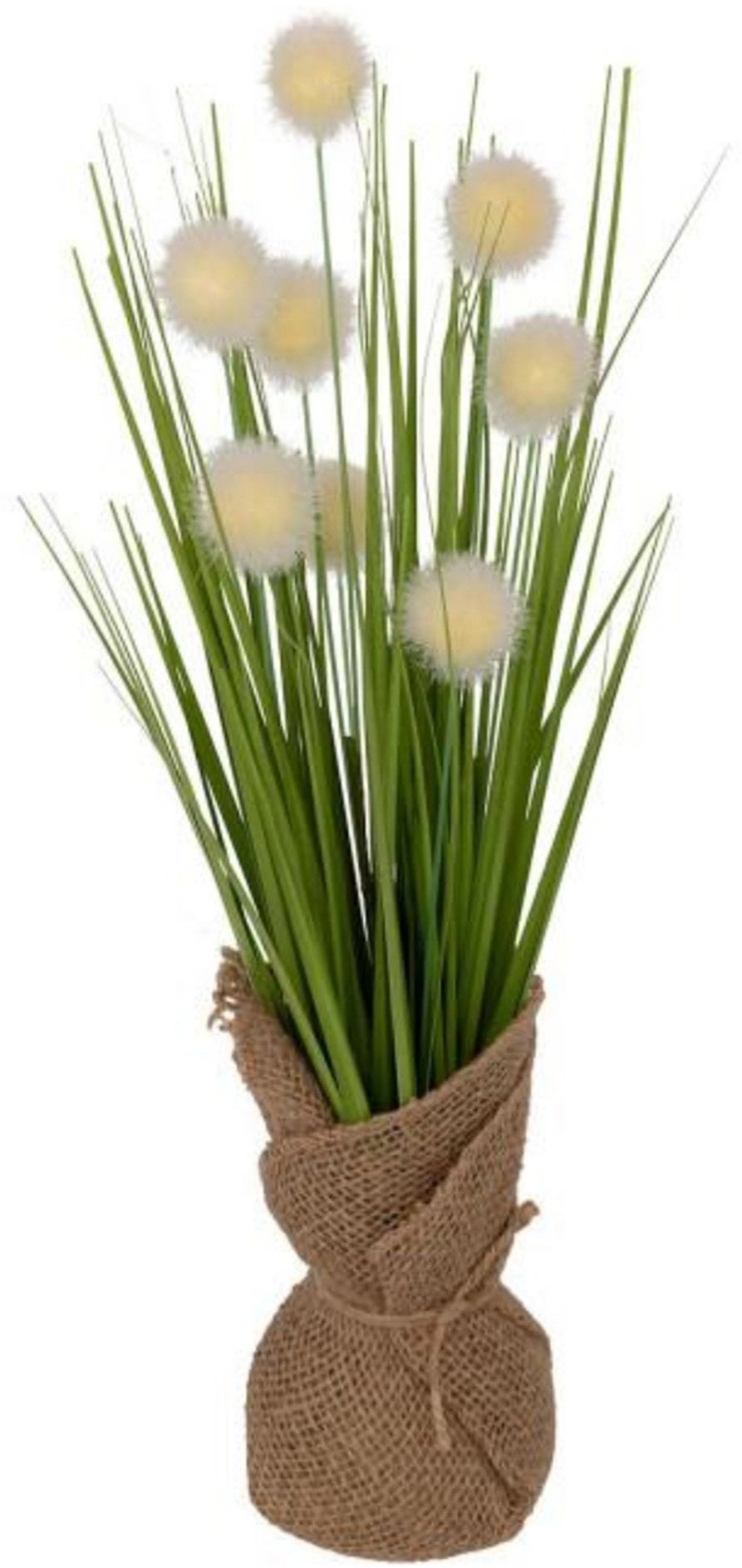 Sztuczna trawa LARI w jutowej doniczce