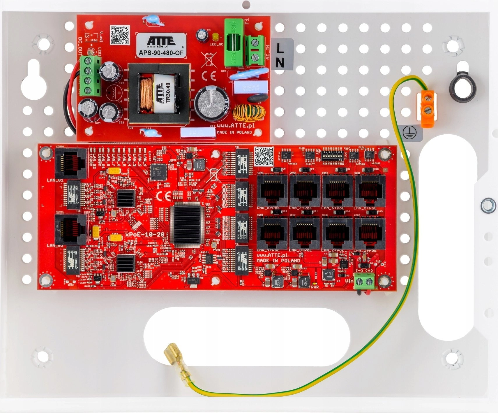 Šakotuvas SWITCH ATTE IP-8-20-E DO