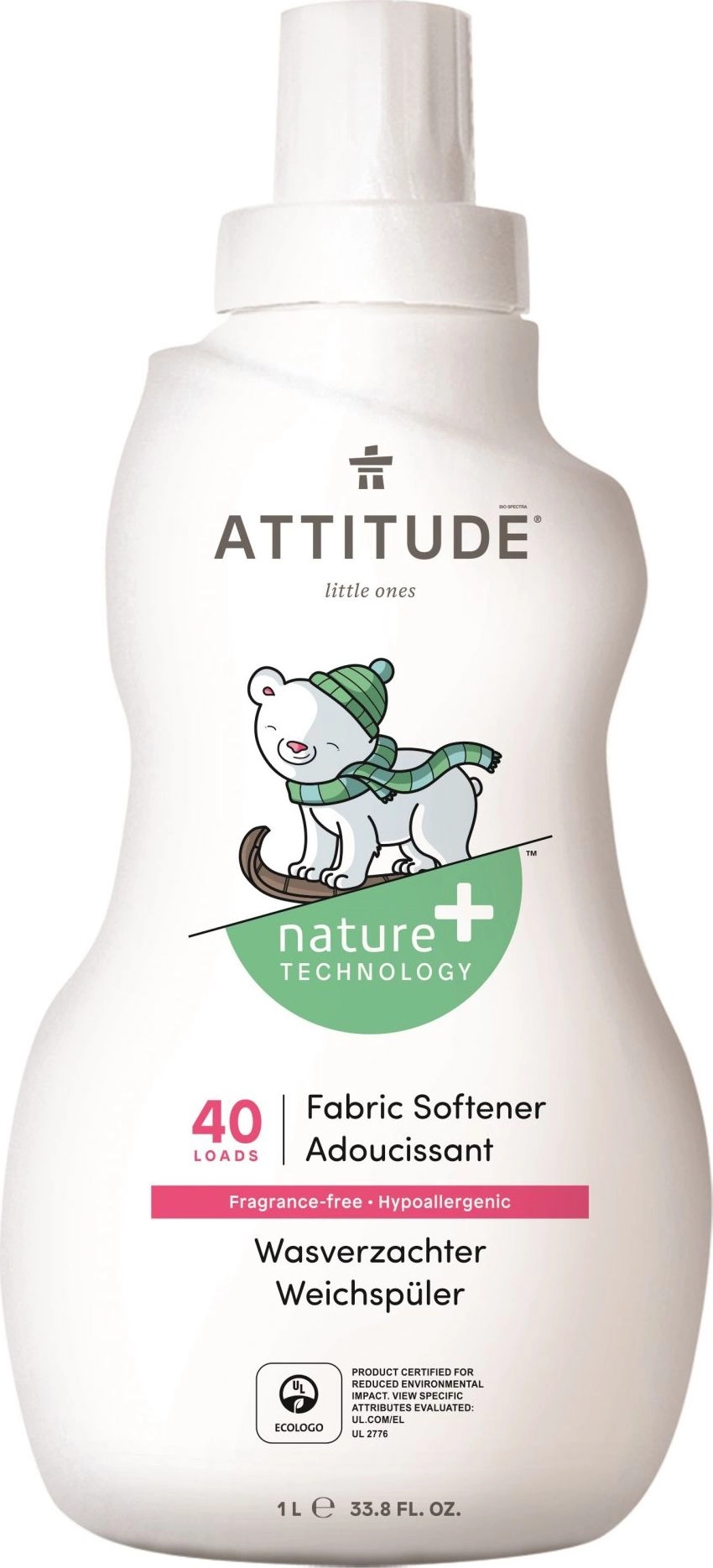 Attitude Baby Leaves 1l rinse liquid