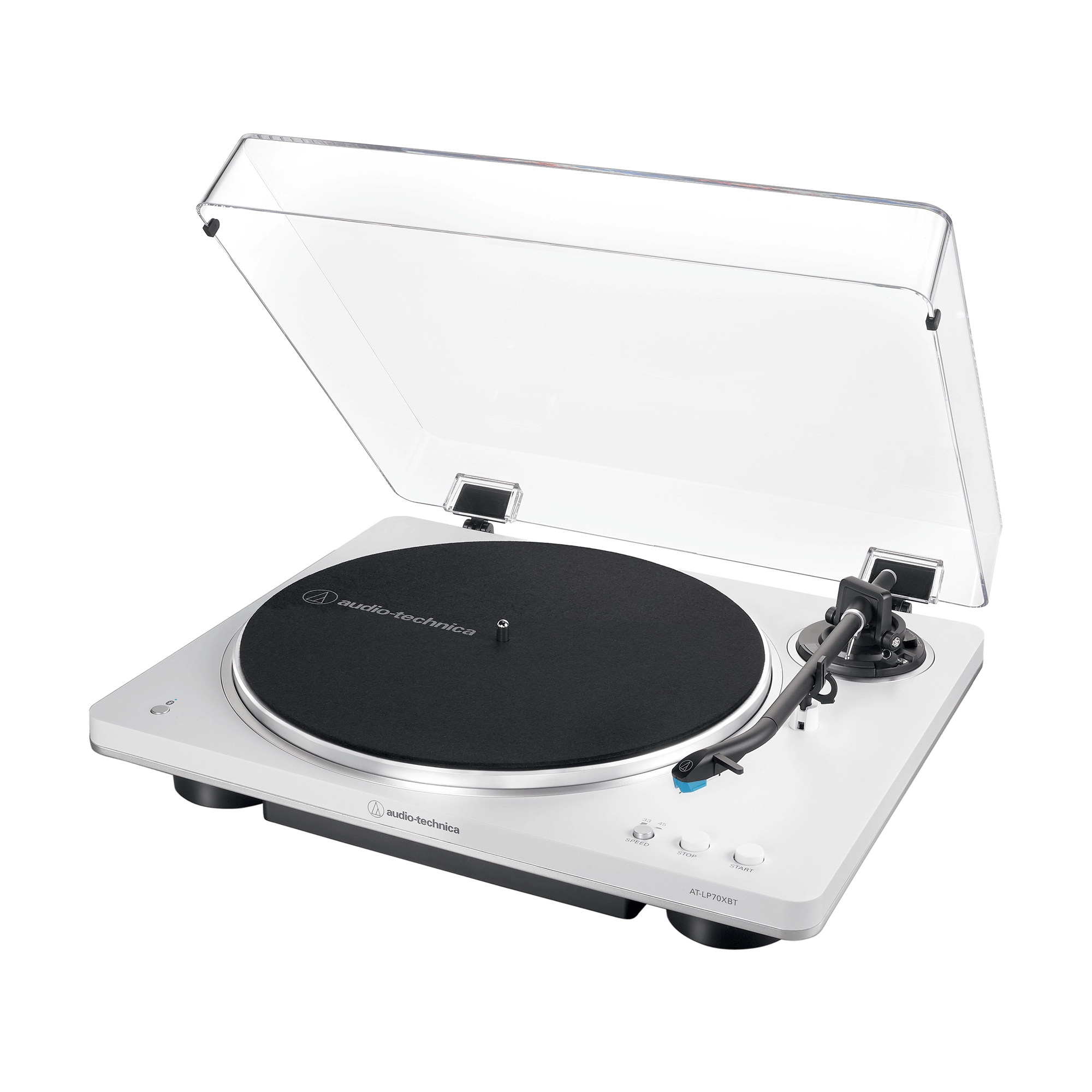 Audio-Technica AT-LP70XBT Belt-drive audio turntable Silver
