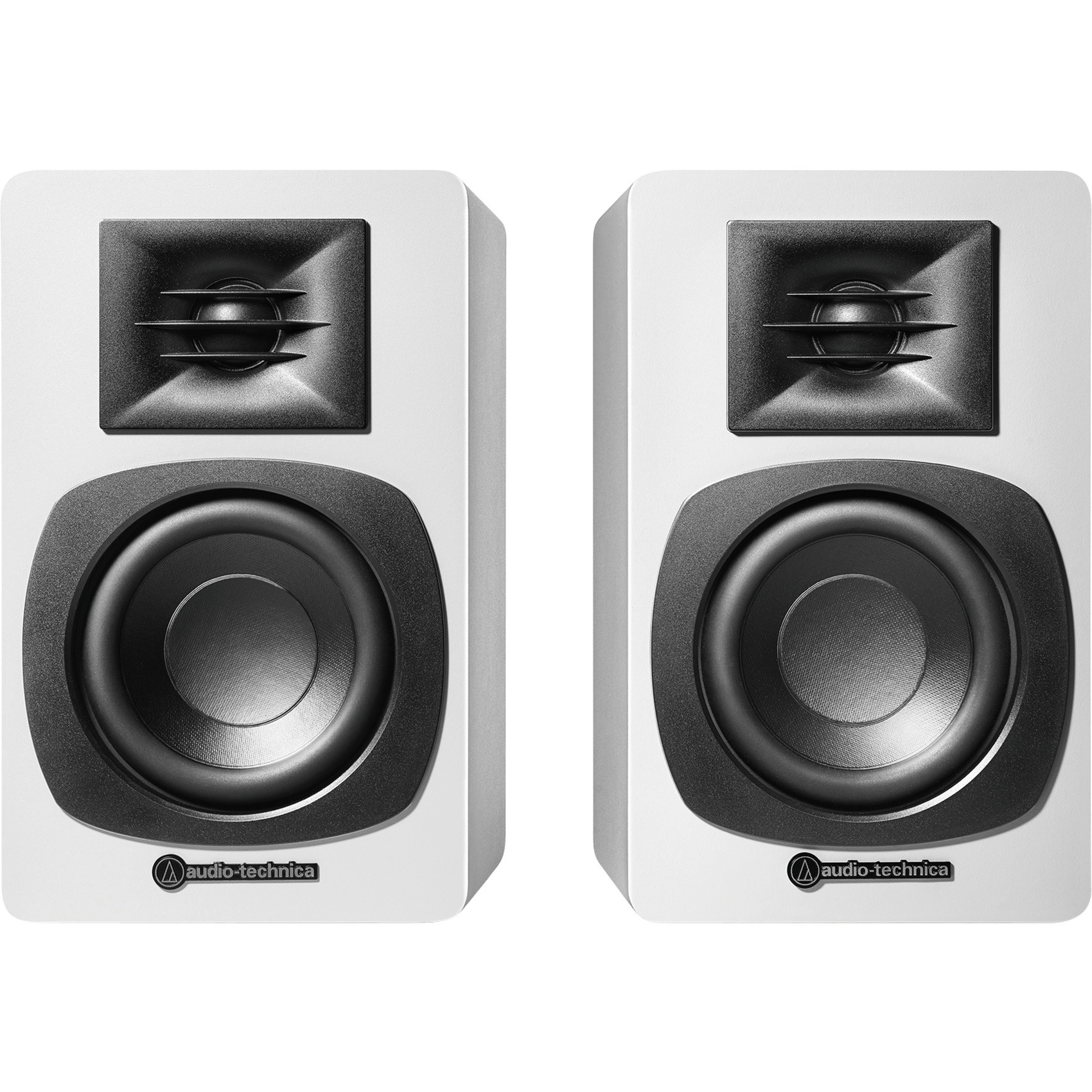 Audio-Technica Active Bookshelf Speakers AT-SP3X White