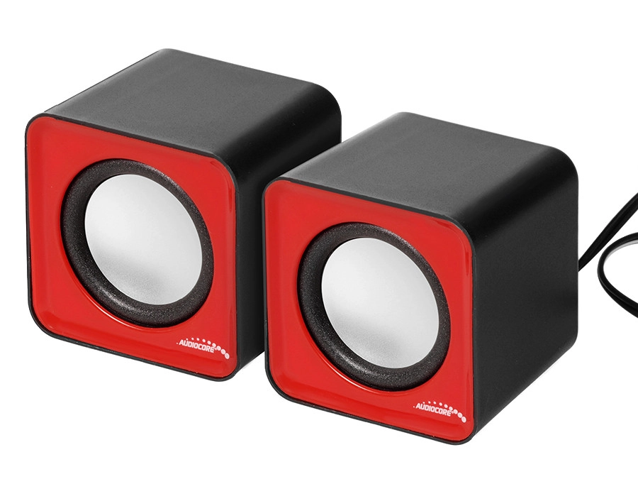 Audiocore AC870 R 2-way Grey  Red